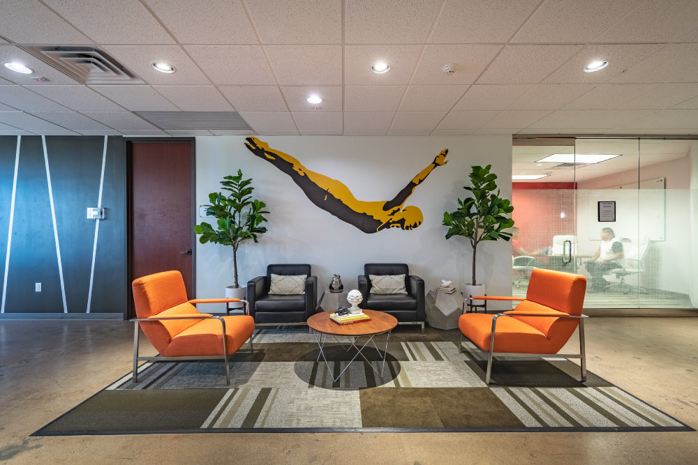 Interior images of Flexible office space at 13601 Preston Rd 8