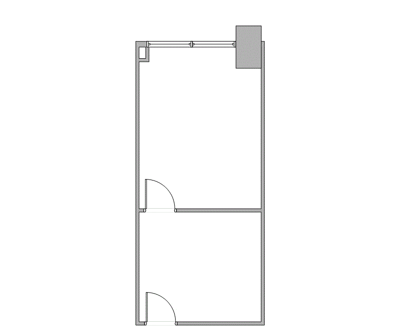 Floor plan of Flexible Office Space for Rent at 13601 Preston Rd W0500