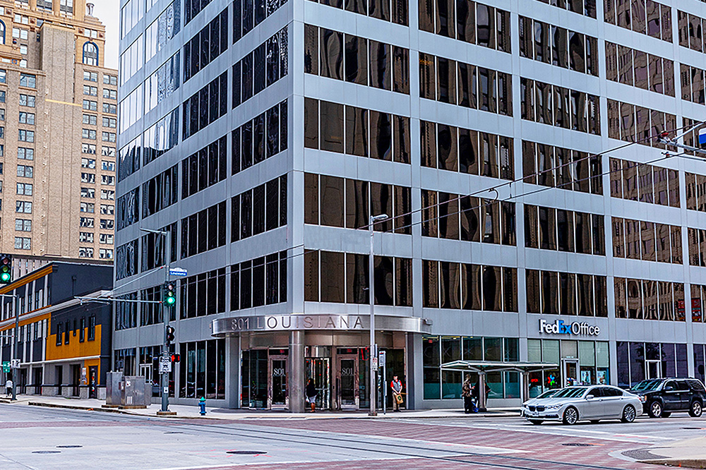 Interior images of Flexible office space at 801 Louisiana Street 1