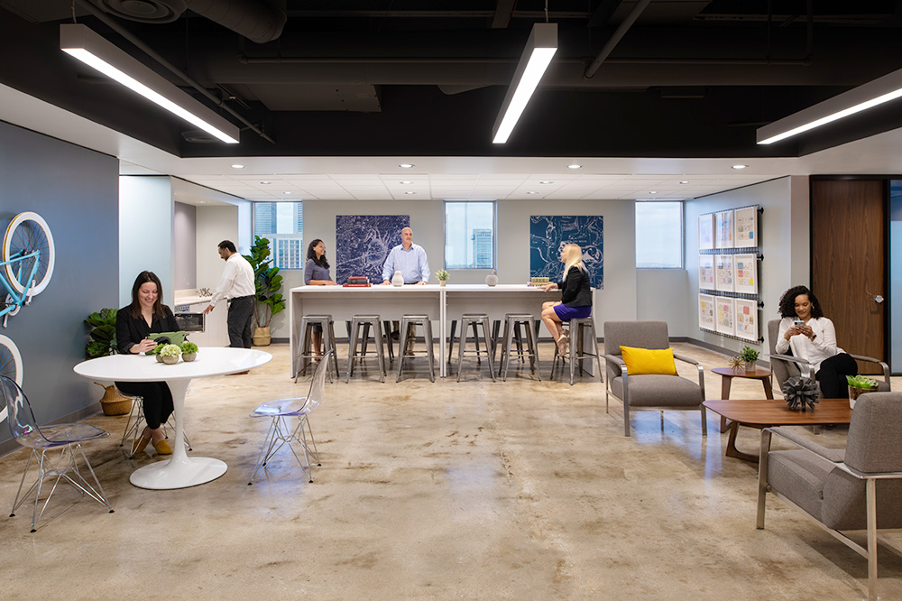 Interior images of Flexible office space at 801 Louisiana Street 10