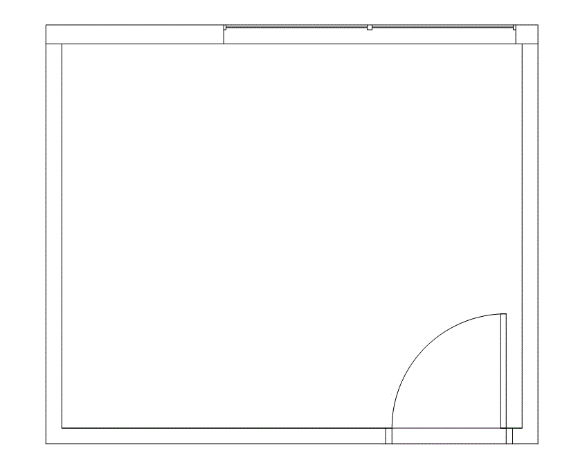 Floor plan of Flexible Office Space for Rent at 2020 N Academy 266