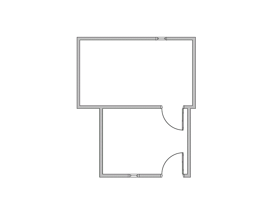 Floor plan of Flexible Office Space for Rent at 2020 N Academy 267