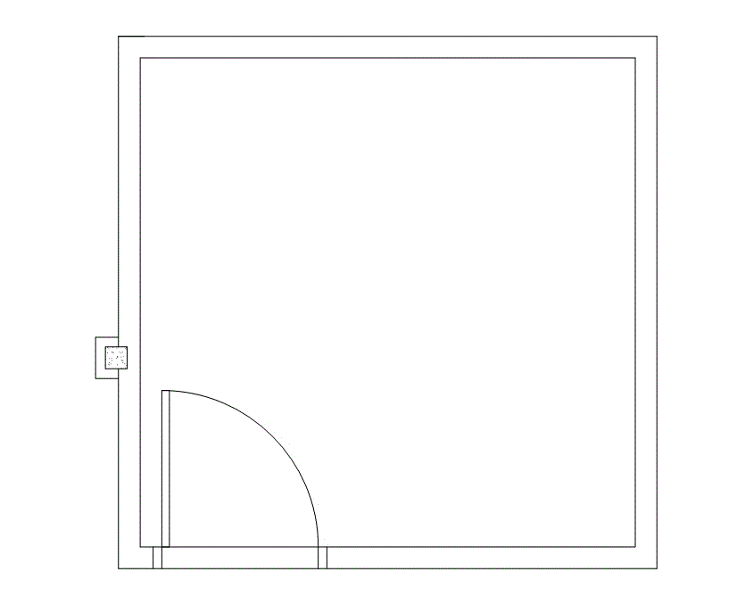 Floor plan of Flexible Office Space for Rent at 2020 N Academy 283
