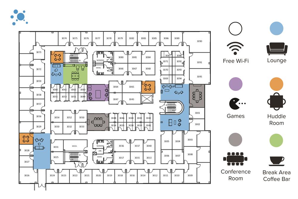 Interior images of Flexible office space at 1601 Industrial Blvd 4