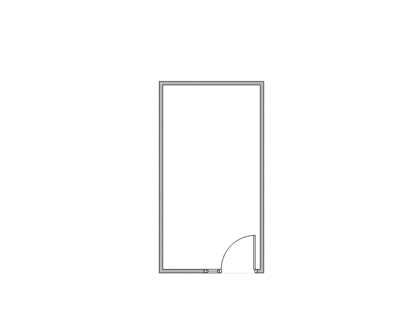 Floor plan of Flexible Office Space for Rent at 1601 Industrial Blvd 3004
