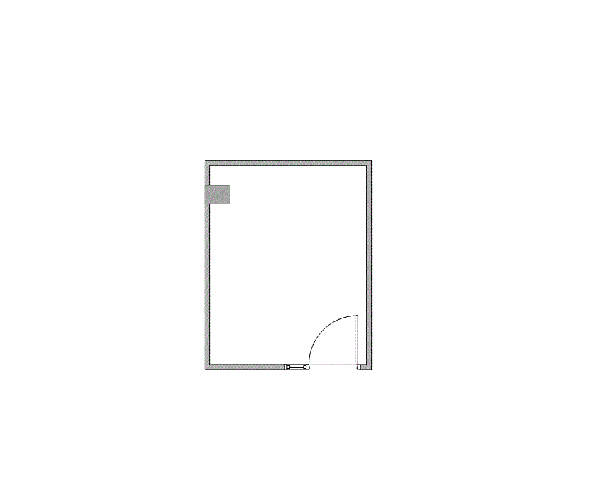 Floor plan of Flexible Office Space for Rent at 1601 Industrial Blvd 3006