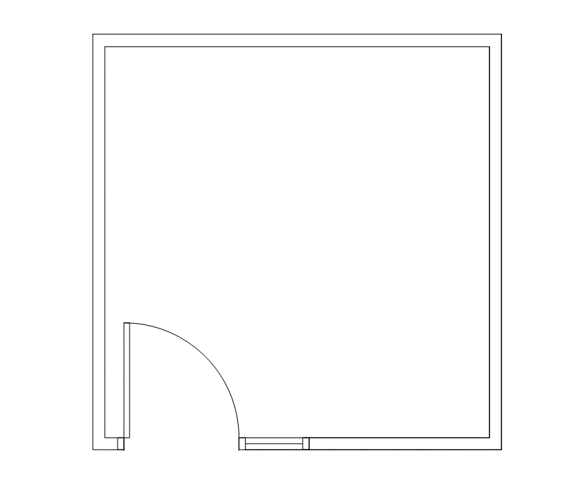 Floor plan of Flexible Office Space for Rent at 1601 Industrial Blvd 3013