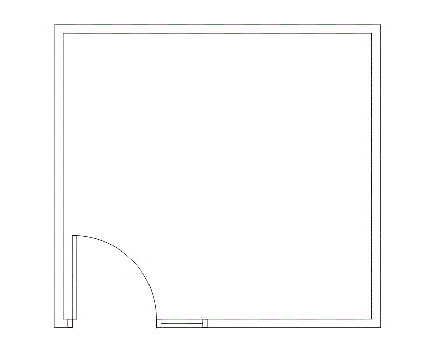 Floor plan of Flexible Office Space for Rent at 1601 Industrial Blvd 3015