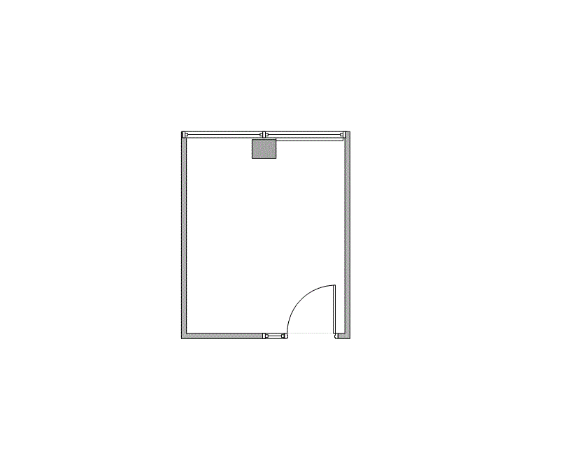 Floor plan of Flexible Office Space for Rent at 1601 Industrial Blvd 3021