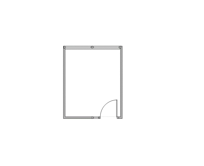 Floor plan of Flexible Office Space for Rent at 1601 Industrial Blvd 3023