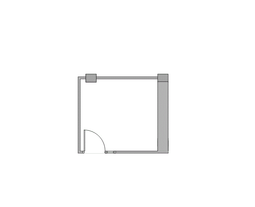 Floor plan of Flexible Office Space for Rent at 1601 Industrial Blvd 3025