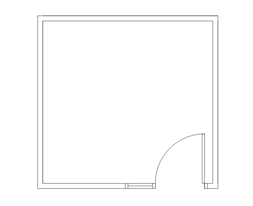 Floor plan of Flexible Office Space for Rent at 1601 Industrial Blvd 3032