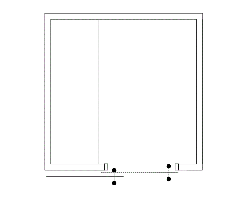 Floor plan of Flexible Office Space for Rent at 1601 Industrial Blvd 3042