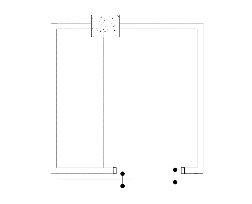 Floor plan of Flexible Office Space for Rent at 1601 Industrial Blvd 3048