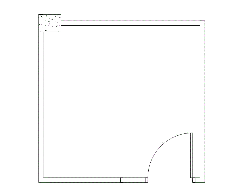 Floor plan of Flexible Office Space for Rent at 1601 Industrial Blvd 3050