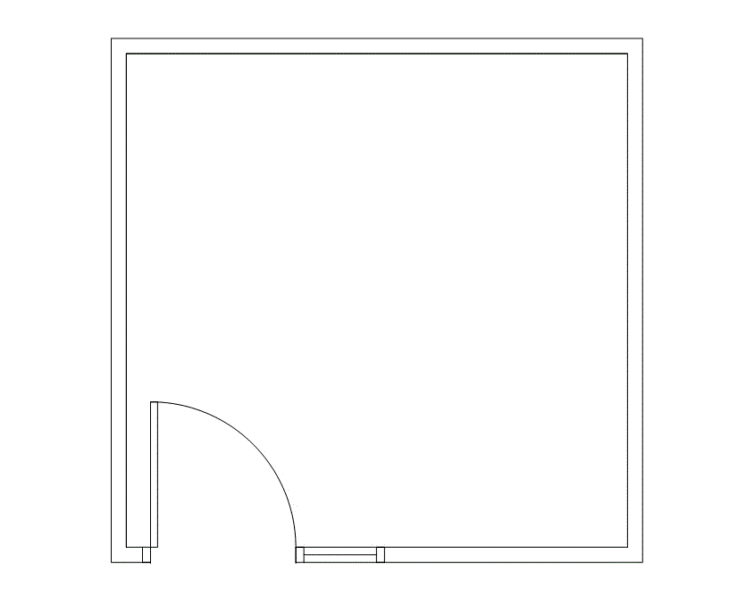 Floor plan of Flexible Office Space for Rent at 1601 Industrial Blvd 3052