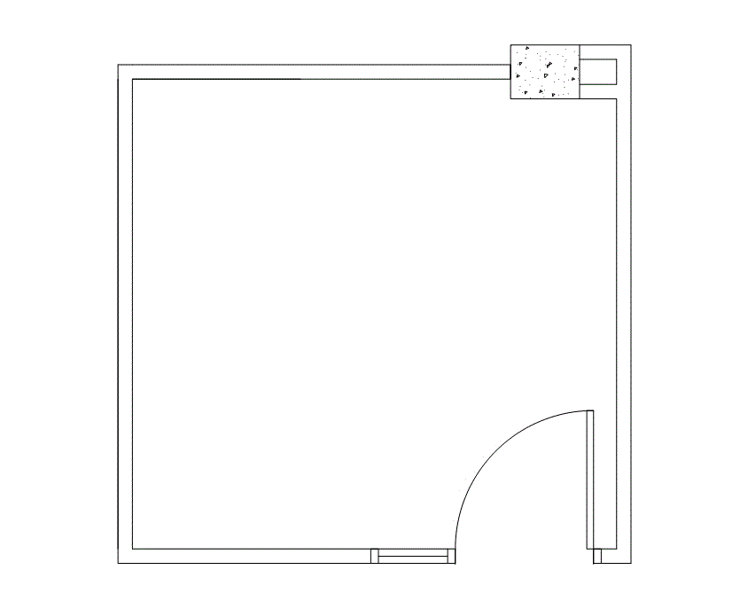 Floor plan of Flexible Office Space for Rent at 1601 Industrial Blvd 3054