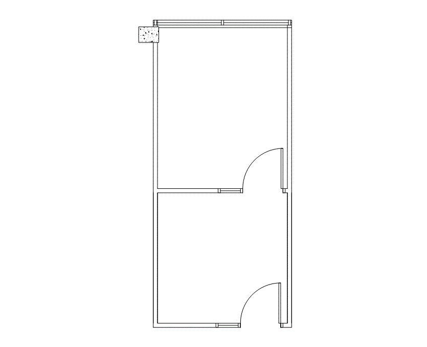 Floor plan of Flexible Office Space for Rent at 1601 Industrial Blvd 3056