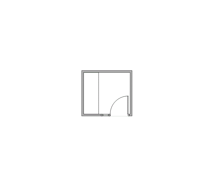 Floor plan of Flexible Office Space for Rent at 1601 Industrial Blvd 3062