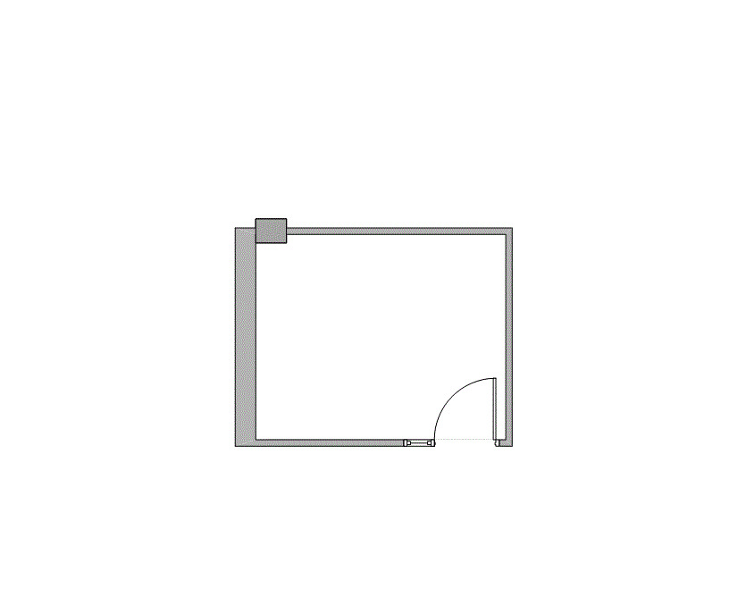 Floor plan of Flexible Office Space for Rent at 1601 Industrial Blvd 3066
