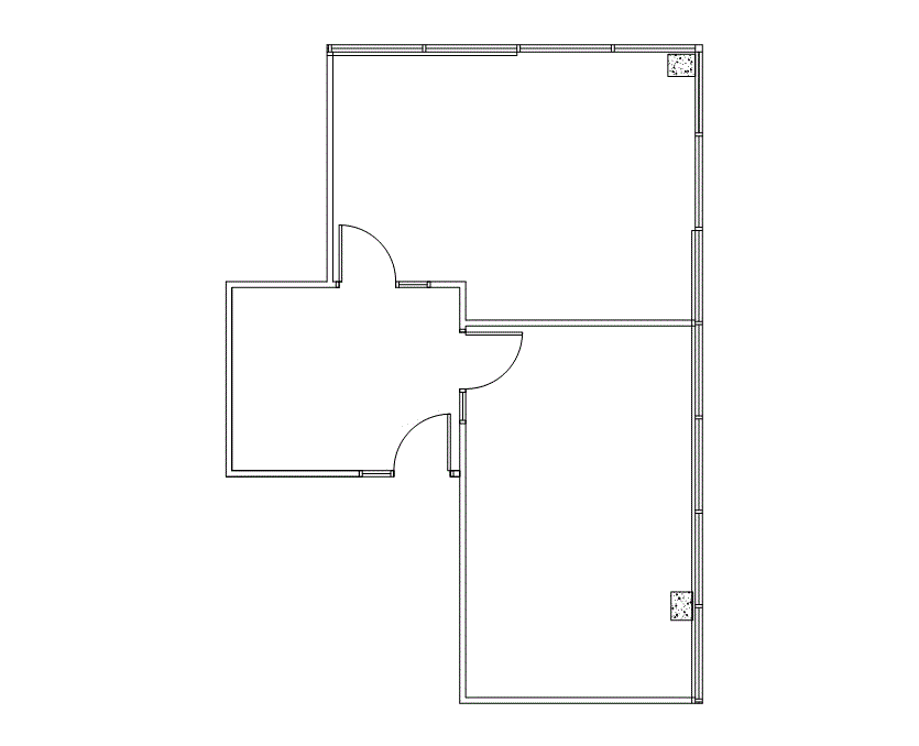 Floor plan of Flexible Office Space for Rent at 1601 Industrial Blvd 3073