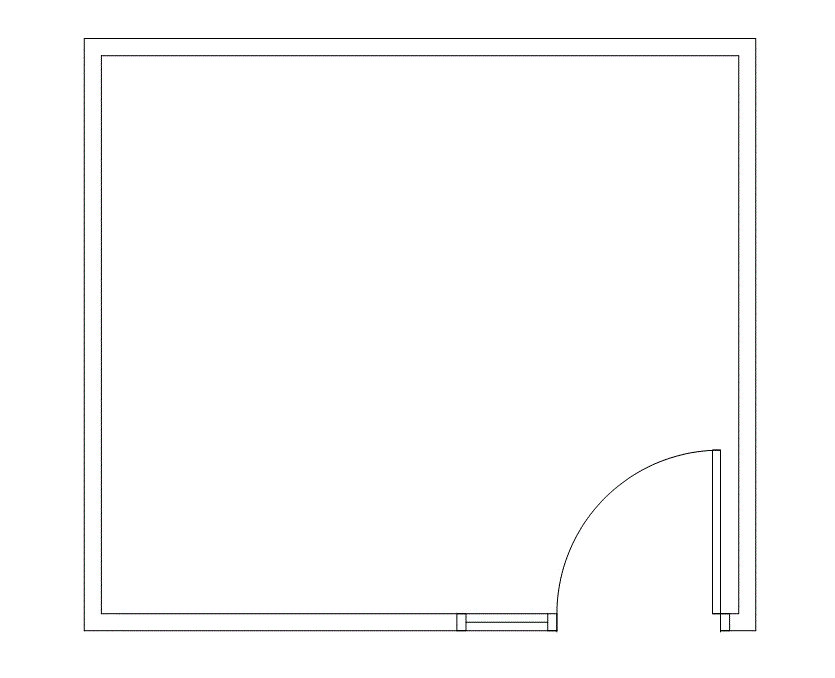Floor plan of Flexible Office Space for Rent at 1601 Industrial Blvd 3081