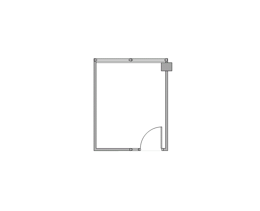 Floor plan of Flexible Office Space for Rent at 1601 Industrial Blvd 3085