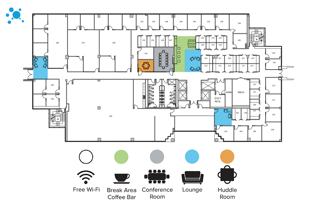 Interior images of Flexible office space at 1840 Pyramid Place 7