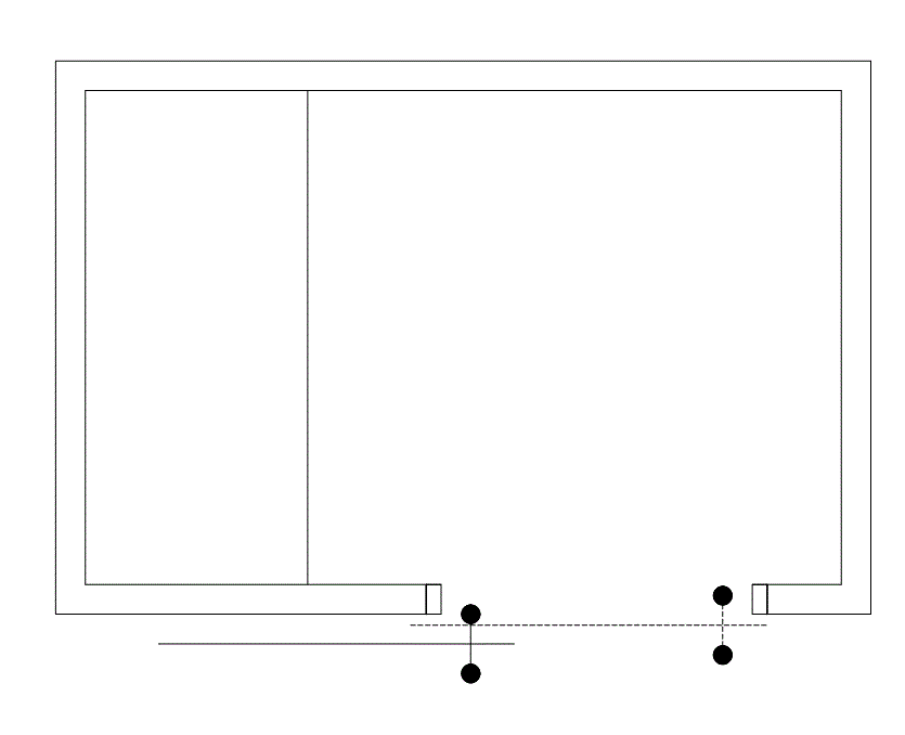 Floor plan of Flexible Office Space for Rent at 1840 Pyramid Place 239