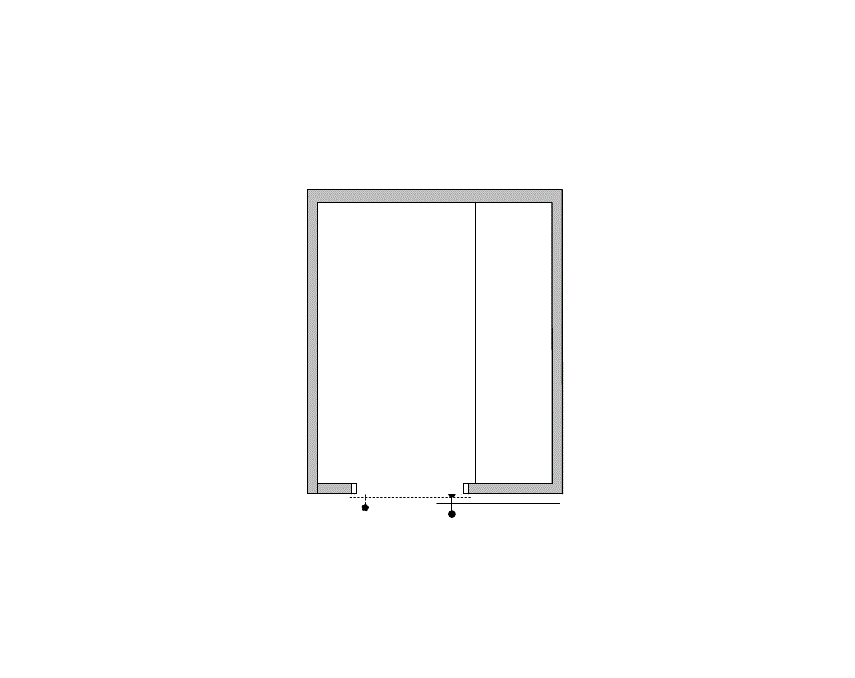 Floor plan of Flexible Office Space for Rent at 1840 Pyramid Place 249