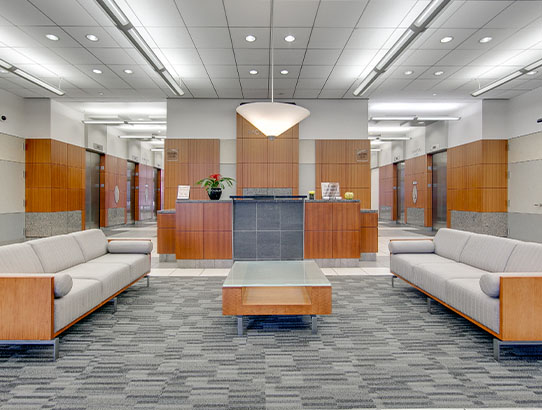 Interior images of Flexible office space at 1910 Pacific Ave 8