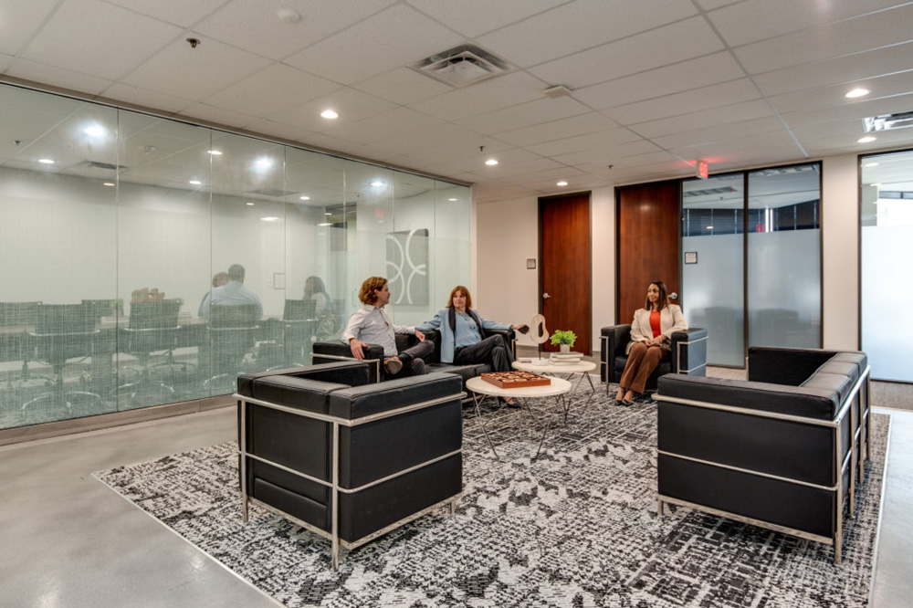 Interior images of Flexible office space at 1910 Pacific Ave 10