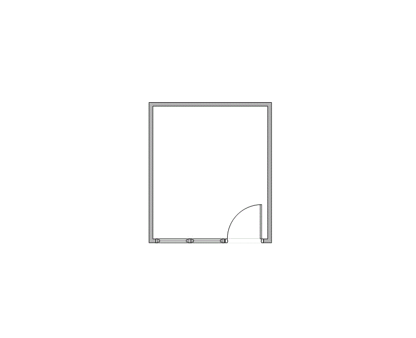 Floor plan of Flexible Office Space for Rent at 1910 Pacific Ave 14060