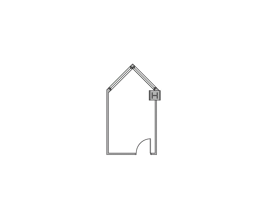 Floor plan of Flexible Office Space for Rent at 1910 Pacific Ave 17030
