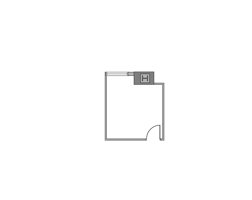 Floor plan of Flexible Office Space for Rent at 1910 Pacific Ave 17100