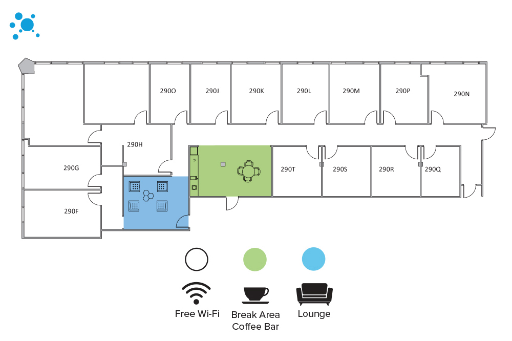 Interior images of Flexible office space at 6201 Bonhomme Road 6