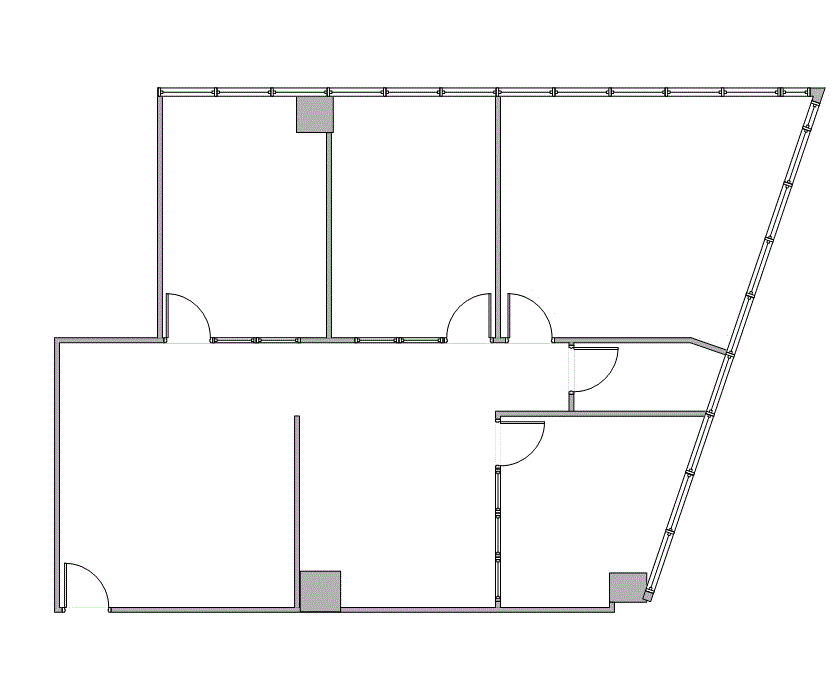 Floor plan of Flexible Office Space for Rent at 8330-8360 Lyndon B Johnson Fwy B610