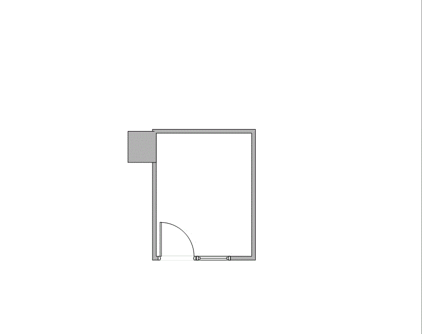 Floor plan of Flexible Office Space for Rent at 8330-8360 Lyndon B Johnson Fwy B655