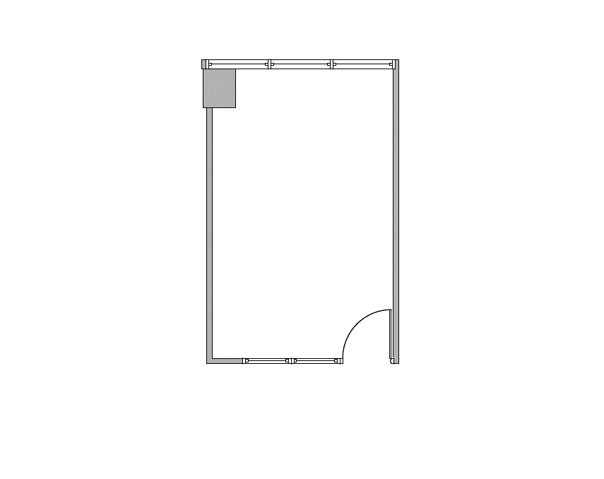 Floor plan of Flexible Office Space for Rent at 8330-8360 Lyndon B Johnson Fwy B672