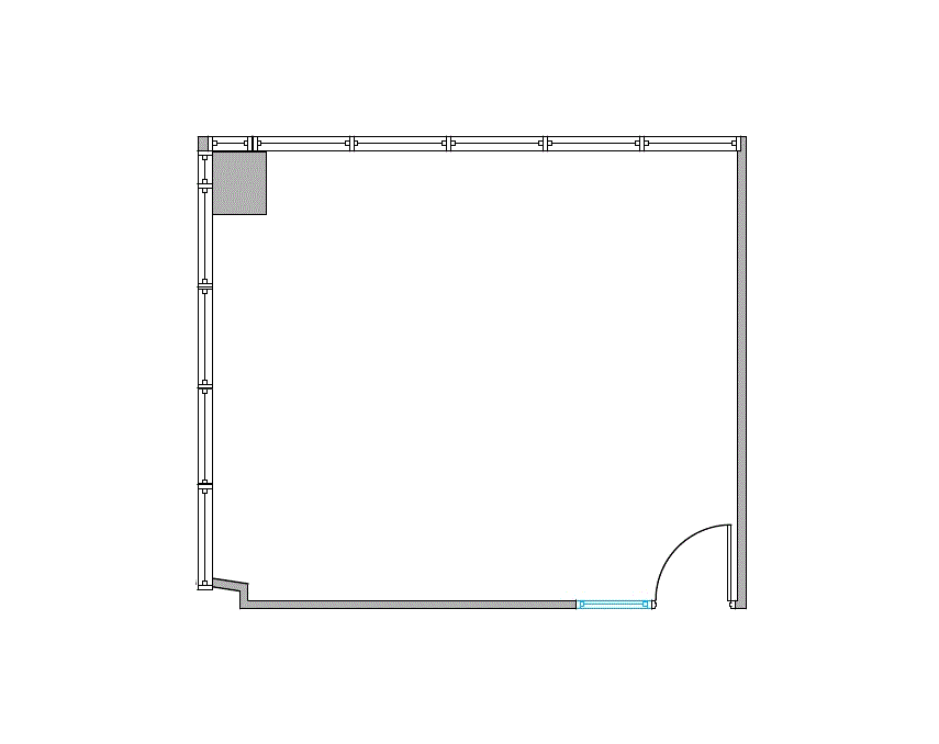 Floor plan of Flexible Office Space for Rent at 8330-8360 Lyndon B Johnson Fwy B678