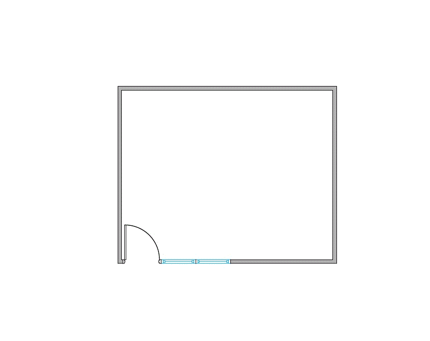 Floor plan of Flexible Office Space for Rent at 8330-8360 Lyndon B Johnson Fwy B690