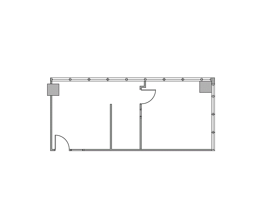 Floor plan of Flexible Office Space for Rent at 8330-8360 Lyndon B Johnson Fwy B729