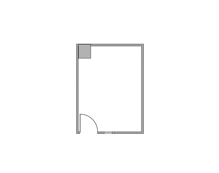 Floor plan of Flexible Office Space for Rent at 8330-8360 Lyndon B Johnson Fwy B731