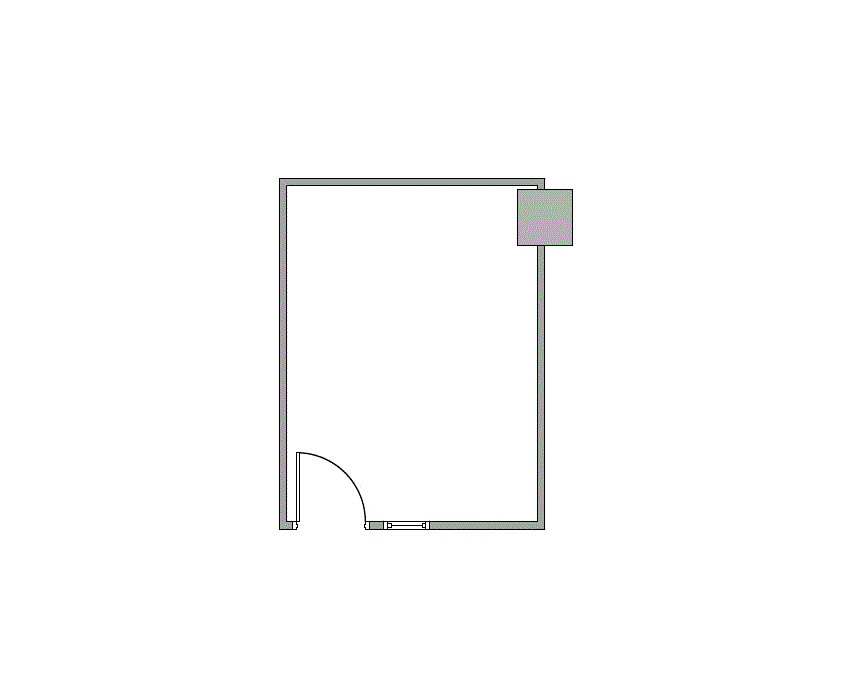 Floor plan of Flexible Office Space for Rent at 8330-8360 Lyndon B Johnson Fwy B739