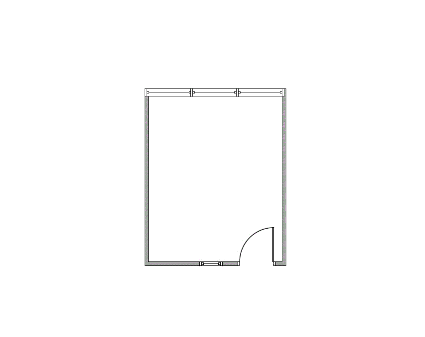 Floor plan of Flexible Office Space for Rent at 8330-8360 Lyndon B Johnson Fwy B743