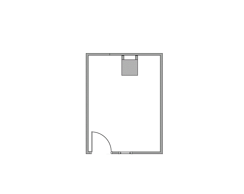 Floor plan of Flexible Office Space for Rent at 8330-8360 Lyndon B Johnson Fwy B745