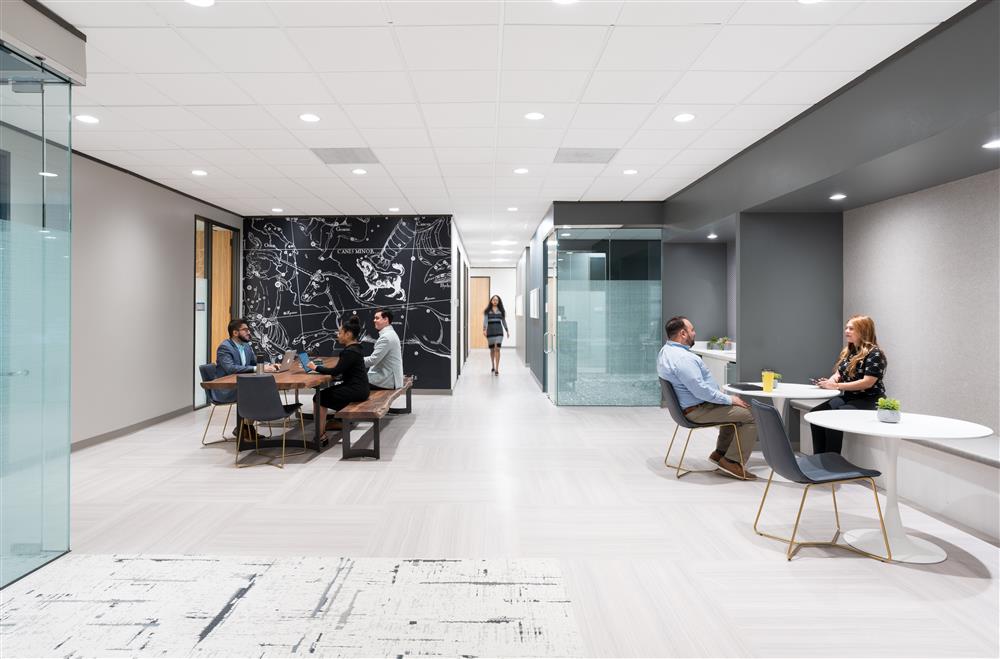 Interior images of Flexible office space at 11011 Richmond Ave 7