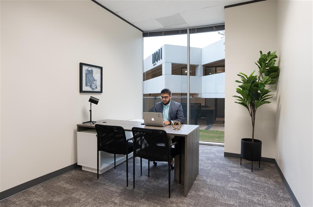 Interior images of Flexible office space at 11011 Richmond Ave 13