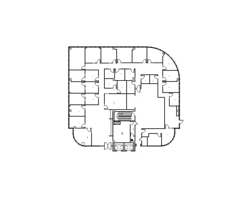 Floor plan of Flexible Office Space for Rent at 11011 Richmond Ave 100.WS