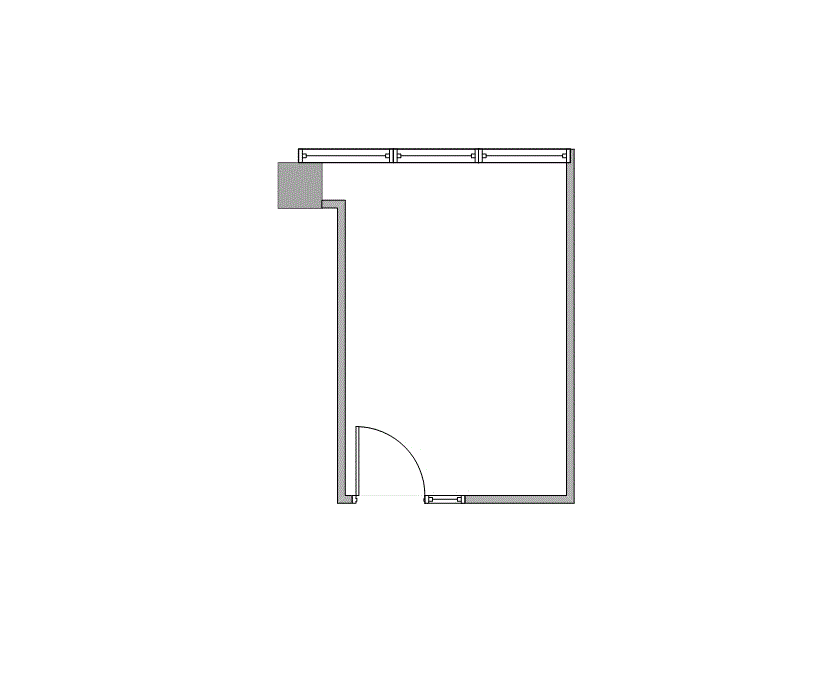 Floor plan of Flexible Office Space for Rent at 11011 Richmond Ave 184